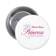 Princesa puertorriqueña pins