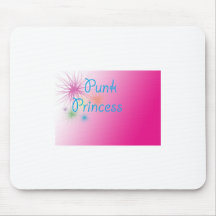 Princesa punky alfombrilla de raton