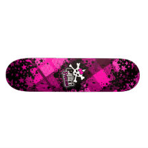 Princesa punky Skateboard Deck Tabla De Skate