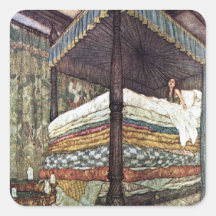 Princesa real de Edmund Dulac Colcomania Cuadrada