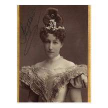 PRINCESA REAL STEPHANIE de Austria #049H Tarjetas Postales