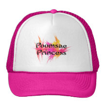 Princesa rosada Hat de Poomsae Gorra