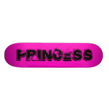 Princesa rosada Skateboard Patin