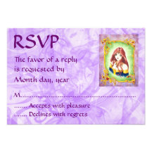 Princesa RSVP del animado Anuncios Personalizados