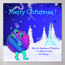 ¡Princesa Shushu! ¡Poster de las Felices Navidad!