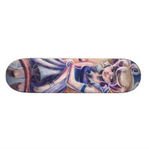 Princesa Skateboard de la luz de las estrellas Monopatin Personalizado