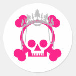 Princesa Skull Pegatinas