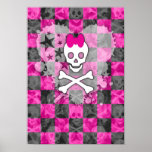 Princesa Skull Posters