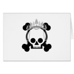 Princesa Skulls Felicitacion