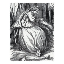 Princesa triste Postcard Postales