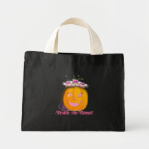 Princesa truco de Halloween o bolso de la invitaci Bolsa De Mano