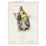 Princesa turca - moda del siglo XVII Felicitaciones