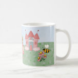 Princesa y su castillo taza de café