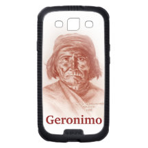 Principal Geronimo, indio de Apache, 1898 Galaxy SIII Carcasa