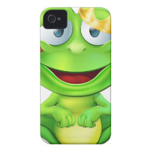 Príncipe besado de la rana iPhone 4 protector