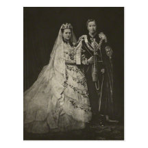 PRÍNCIPE EDWARD y ALEXANDRA #006UK del boda Postales