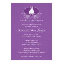 Príncipe Frog Themed Bridal Shower Comunicado