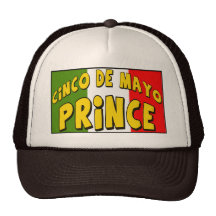 Príncipe T-shirts y regalos de Cinco de Mayo Gorros Bordados