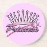 Príncipes rosados Crown Posavasos Manualidades
