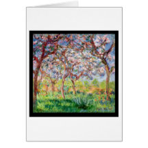 Printemps un Giverny, 1903 Felicitación
