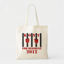 Prisión de José Kony de la parada de Kony 2012 Bolsas