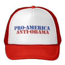 ProAmerica AntiObama Gorras De Camionero