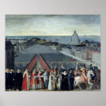 Procesión de la fraternidad del Saint-Michel Posters