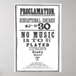 Proclamación 30 posters