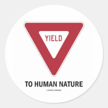 Producción a la naturaleza humana (muestra de prod etiqueta redonda