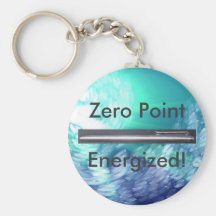 Producto del promo de la energía de punto cero llavero personalizado