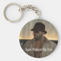 Productor estupendo Stan grande Llaveros