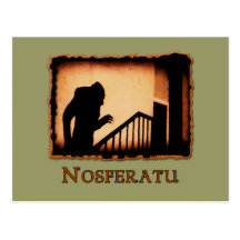 Productos asustadizos del vampiro de Nosferatu Tarjeta Postal
