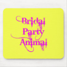 Productos de juerguista nupciales del analista de  alfombrilla de raton