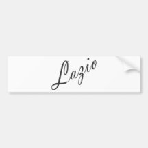 ¡Productos de Lazio! Pegatina De Parachoque