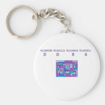 ¡Productos del binario del Dork! Llavero