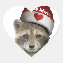 Productos del el día de San Valentín de la estafa  Calcomanía De Corazón