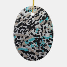 Productos del estampado de animales ornamento para arbol de navidad