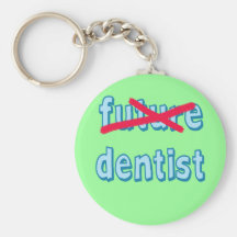 Productos del graduado de la escuela dental llaveros personalizados