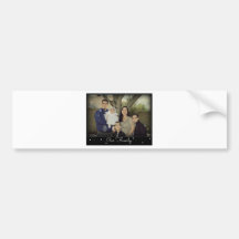 Productos personalizados de la foto etiqueta de parachoque
