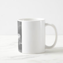 Profecía del caballo blanco tazas