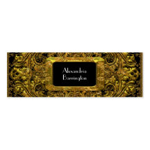 Profesional flaco elegante de Klysworth Eve Plantilla De Tarjeta Personal