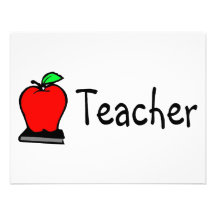 Profesor Apple Comunicado Personalizado