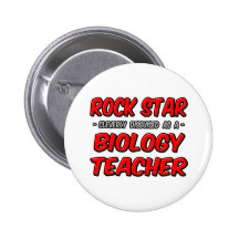 Profesor de biología de la estrella del rock… pin