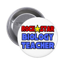 Profesor de biología de la estrella del rock pins