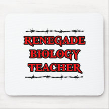 Profesor de biología renegado alfombrilla de ratón
