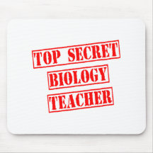 Profesor de biología secretísimo alfombrilla de ratón