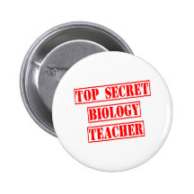 Profesor de biología secretísimo pins