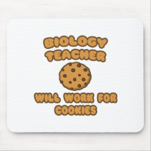 Profesor de biología. Trabajará para las galletas Alfombrillas De Ratones