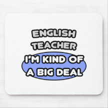 Profesor de inglés. Clase de una gran cosa Tapetes De Raton