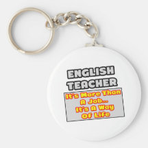 Profesor de inglés… más que el trabajo, manera de  llavero